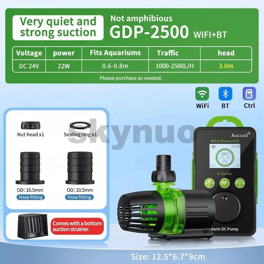 Jecod Smart WiFi & Bluetooth DC Submersible Water Pump