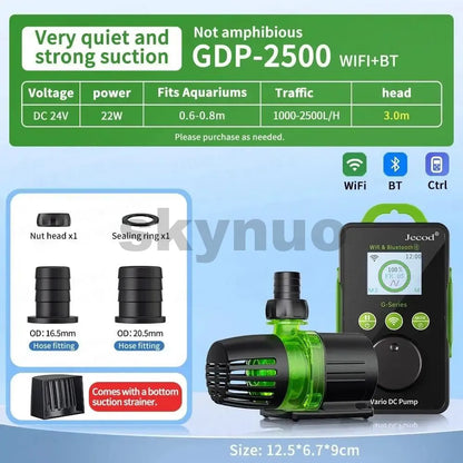 Jecod Smart WiFi & Bluetooth DC Submersible Water Pump