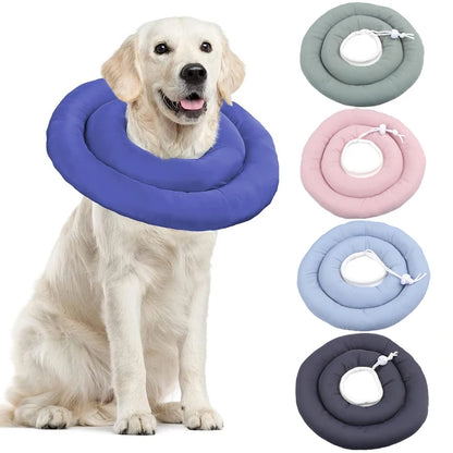 Adjustable Recovery Donut Collar for Dogs