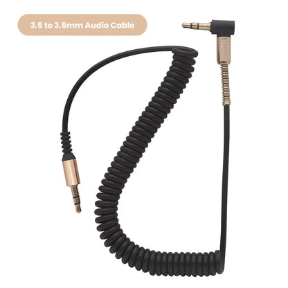 USB-C to 3.5mm Retractable AUX Audio Cable