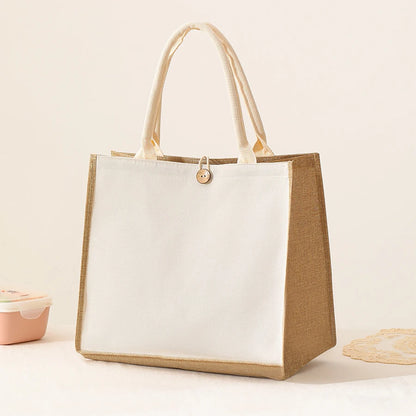 Canvas & Linen Everyday Tote Bag