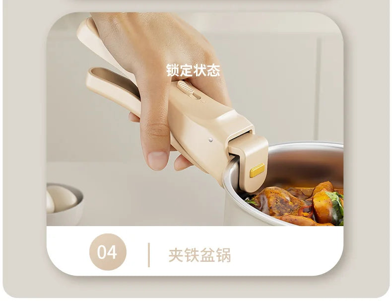 One-Handed Heat Resistant Dish Plate Holder