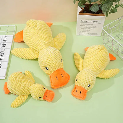 Calming Duck Plush Dog Toy