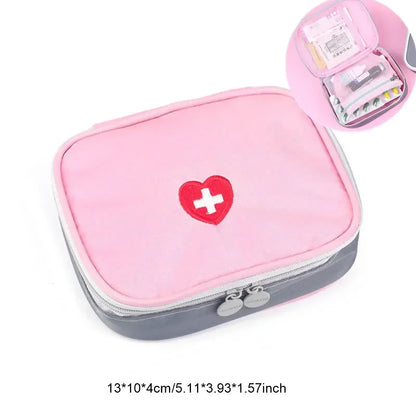 Portable Travel First Aid Organiser Case