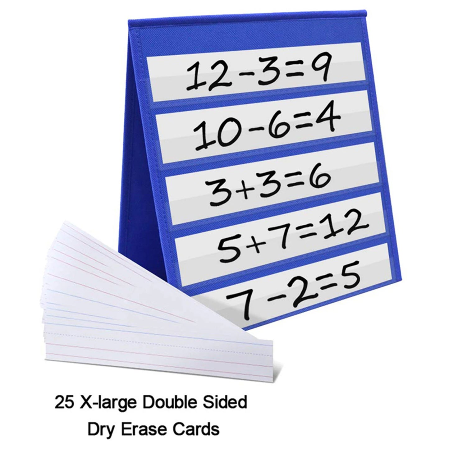 Double-Sided Desktop Pocket Chart for Classroom Learning