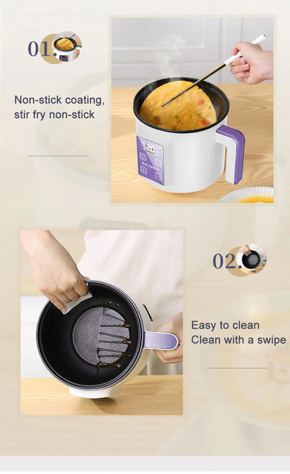 Mini Rice Cooker Steamer
