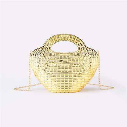 Crystal Beaded Heart Evening Bag