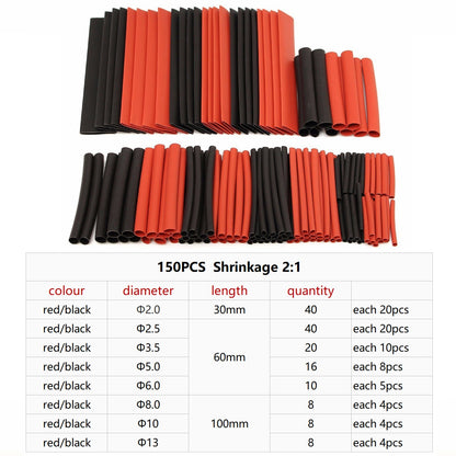 Thermoresistant Tube heat shrink tubing kit