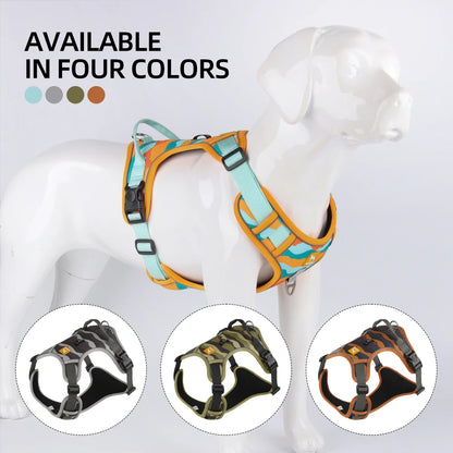 Reflective Adjustable Dog Harness for Medium & Large Dogs