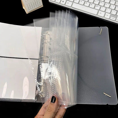 A5 Transparent Binder Sleeves for Photos & Photocards