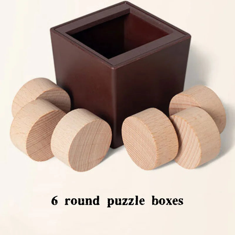 T-Shaped Wooden IQ Puzzle Game