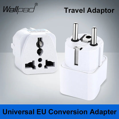 Universal EU Travel Plug Adapter