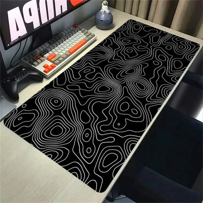 Topographic Extended Gaming Mouse Pad
