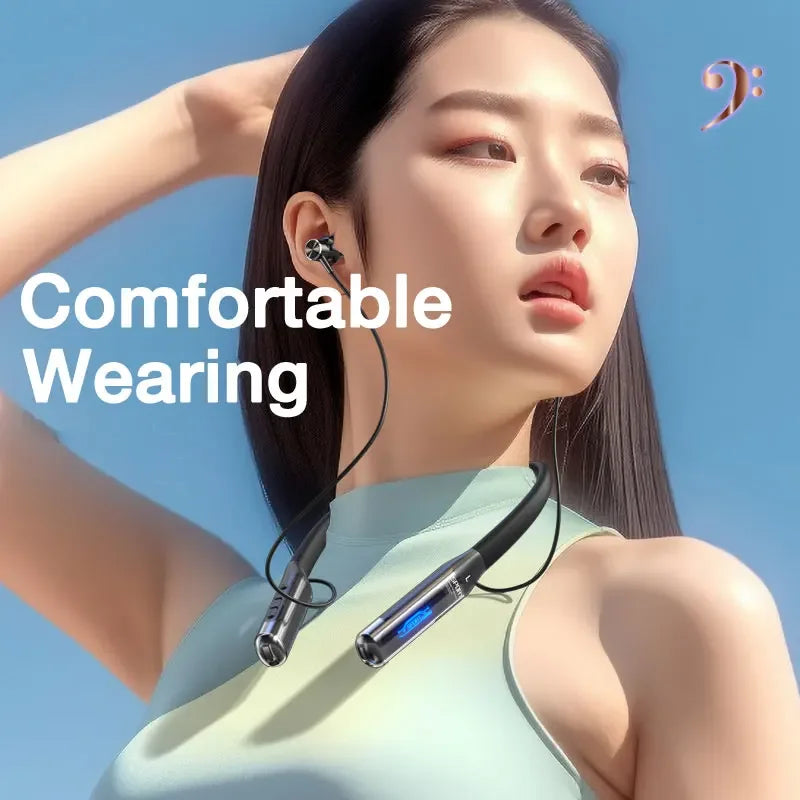 EARDECO Bluetooth 5.3 Neckband Wireless Earphones