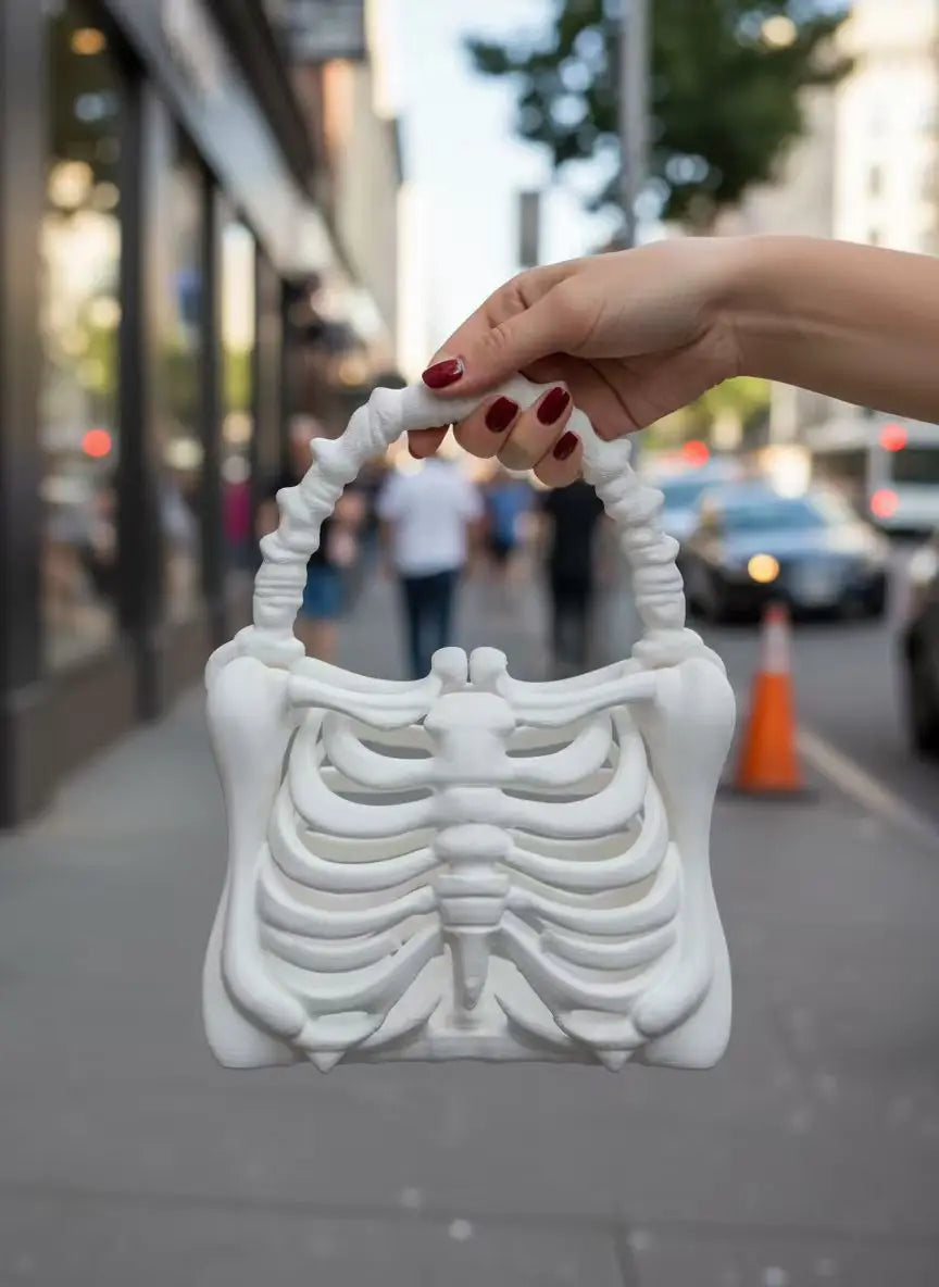 Skeleton Rib Cage Handbag