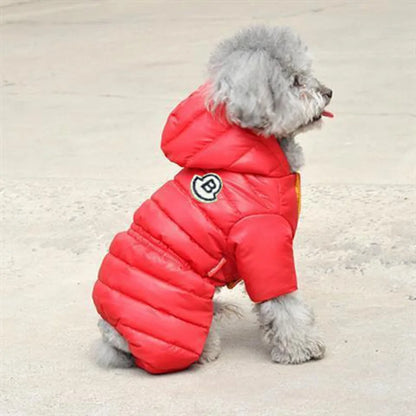 Waterproof Four-Legged Dog Jumpsuit Jacket