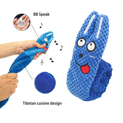 Interactive Snail Dog Puzzle Feeder Toy