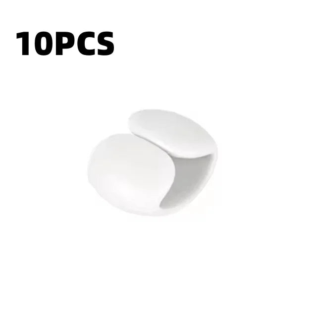 Self-Adhesive Cable Management Clips for Desk, Home & Office