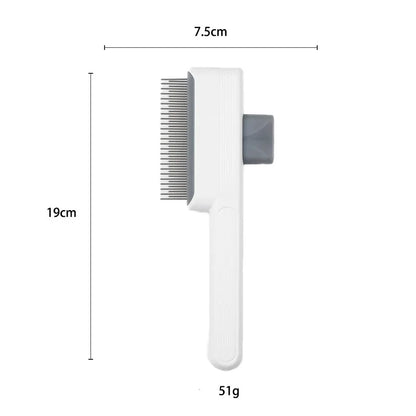 Self-Cleaning Pet Shedding Comb