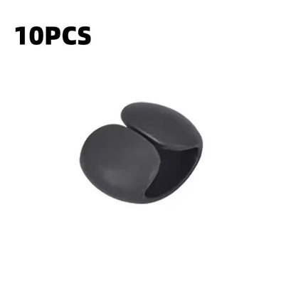 Self-Adhesive Cable Management Clips for Desk, Home & Office