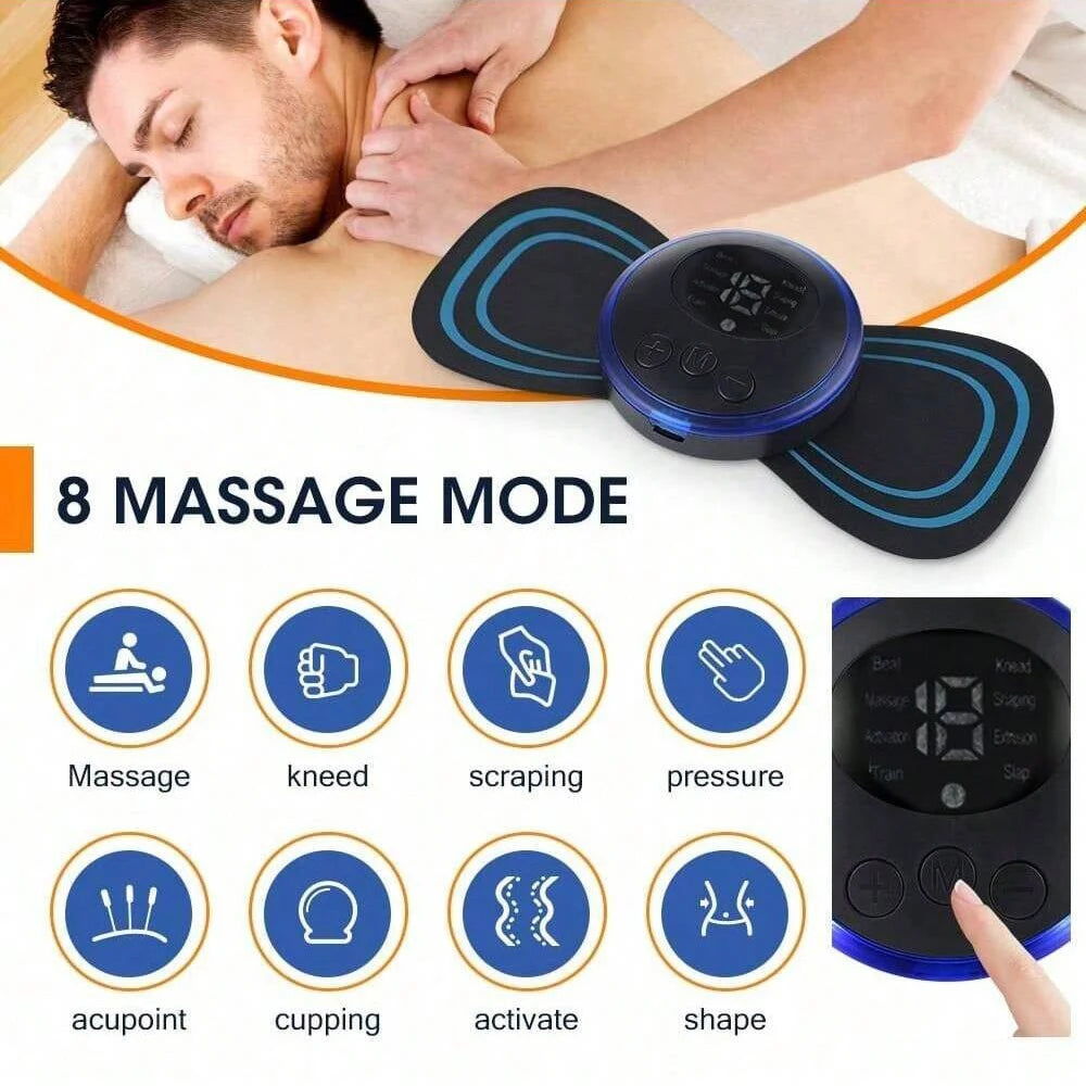 USB Rechargeable Smart Neck Massager Pad