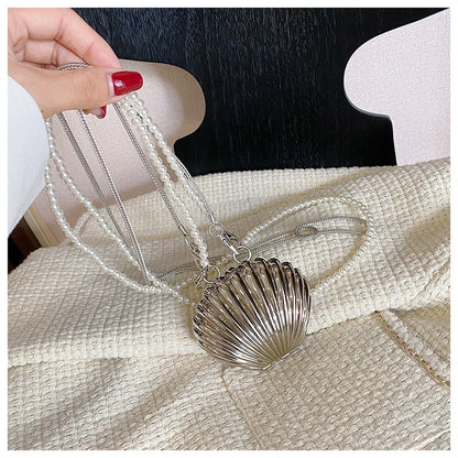 Shell Design Crossbody Handbag