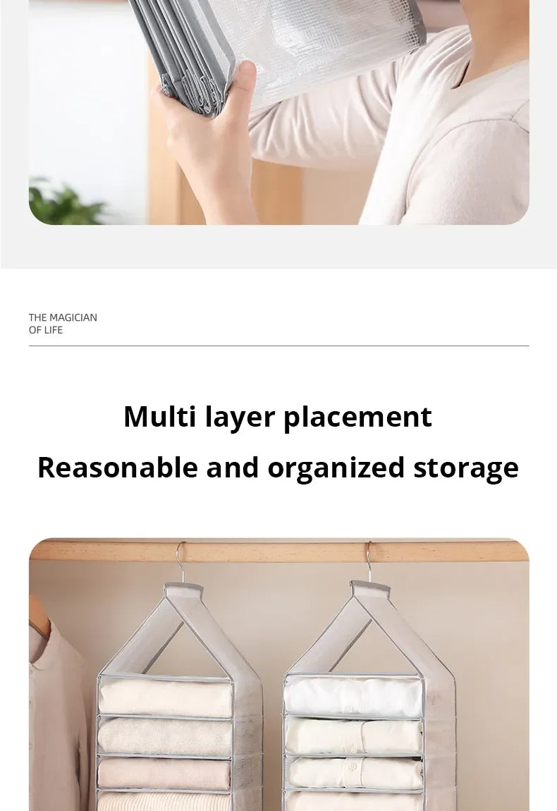 Hanging Wardrobe Organizer