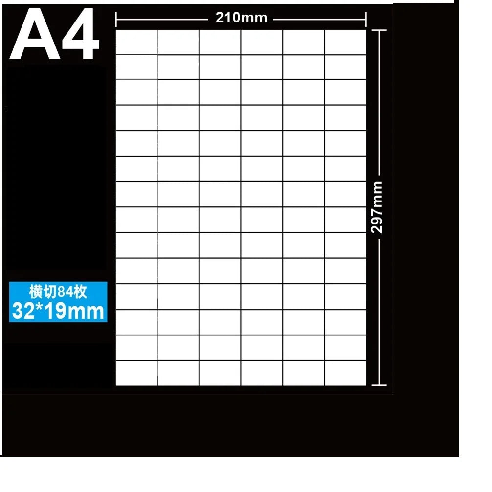A4 Blank Sticker Labels – Printable Adhesive Label Sheets