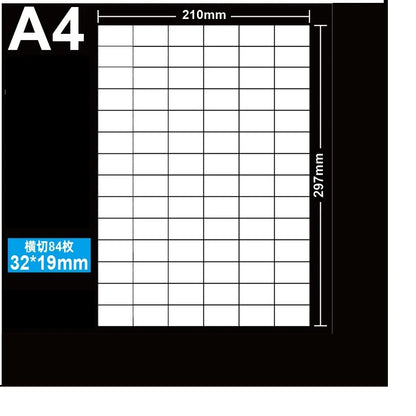 A4 Blank Sticker Labels – Printable Adhesive Label Sheets