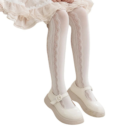 Thin Breathable Baby Girl Tights