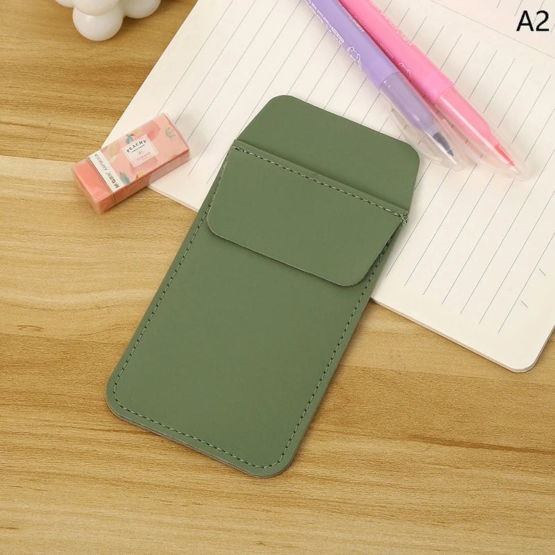 PU Leather Pocket Pen Holder Pouch