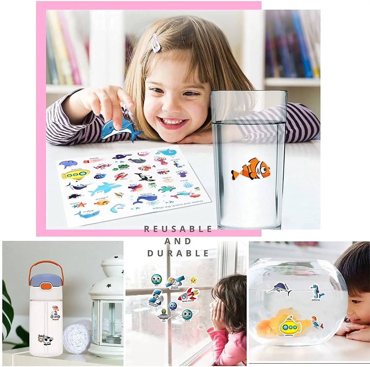 Kids Transportation Sticker Activity Book