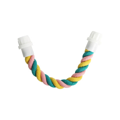 Parrot U-Shaped Cotton Rope Climbing Perch Toy