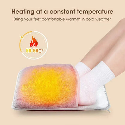 USB Foot Warmer Plush Heating Foot Cover
