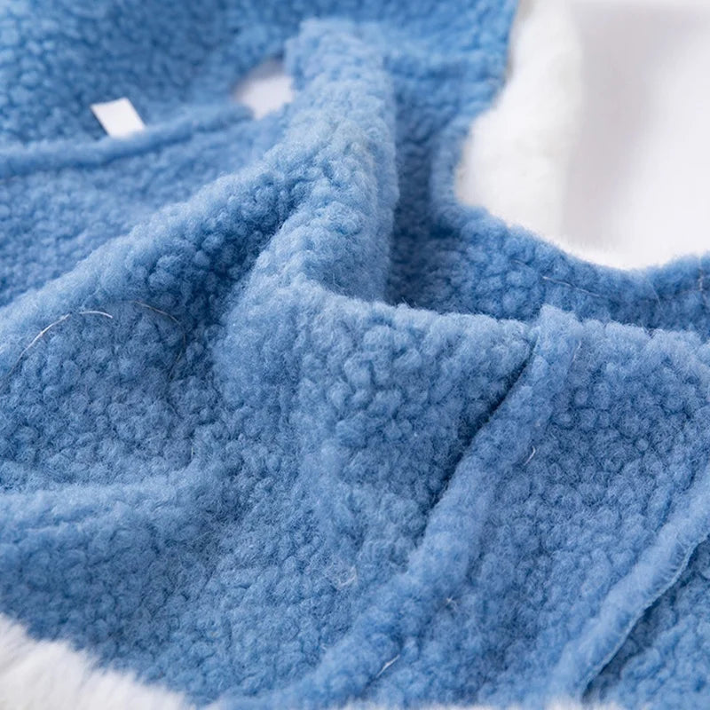 Winter Warm Fleece Pet Jacket for Dogs & Cats