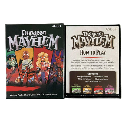 Dungeon Mayhem Family Card Game