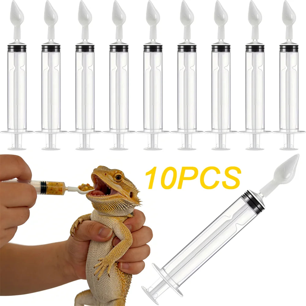 Reptile Feeding Syringe with Spoon Tip