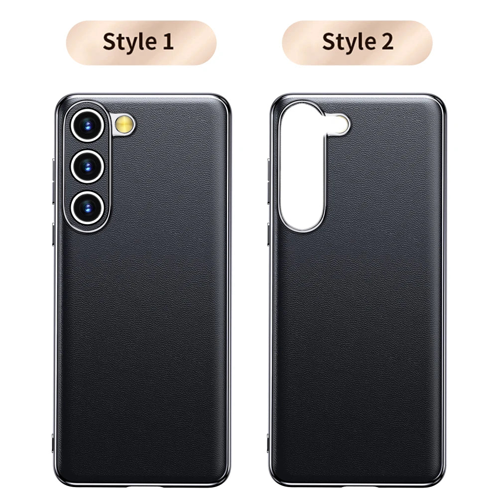 Genuine Leather Samsung Phone Case