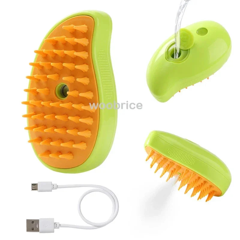 3-in-1 Pet Steam Brush