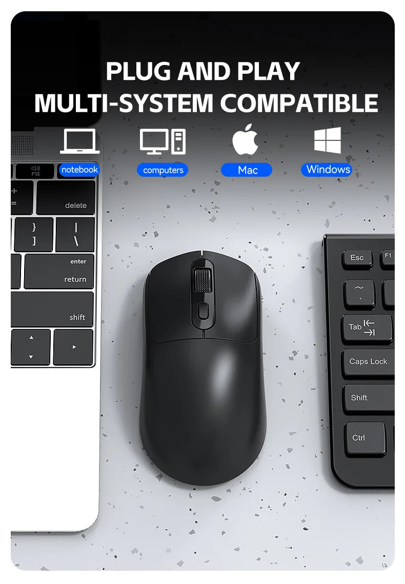Warvank X8 Wireless Rechargeable Gaming Mouse