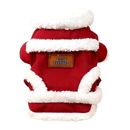 Warm Plush Dog Sweater for Autumn & Winter