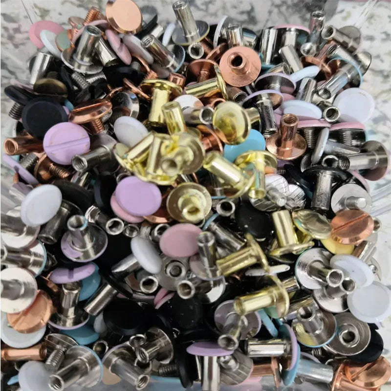 A7 Ring Binder Mechanism – Mini Loose Leaf Notebook Rings with Screws