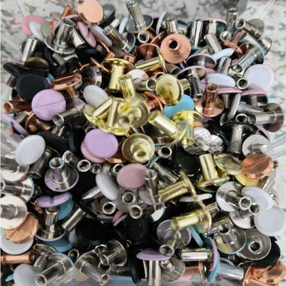 A7 Ring Binder Mechanism – Mini Loose Leaf Notebook Rings with Screws