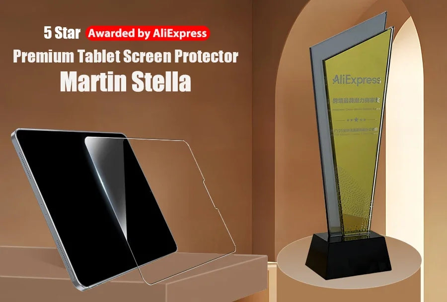 Tempered Glass Screen Protector, HD Clear, 9H Scratch-Resistant (2-Pack)