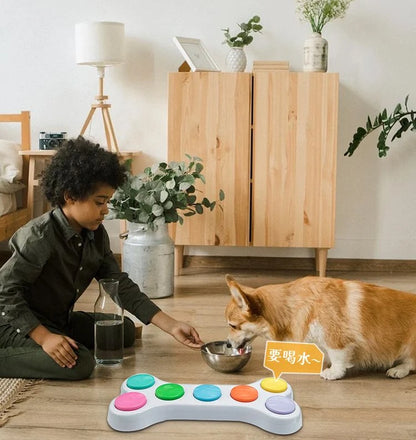Recordable Pet Communication Buttons Soundboard