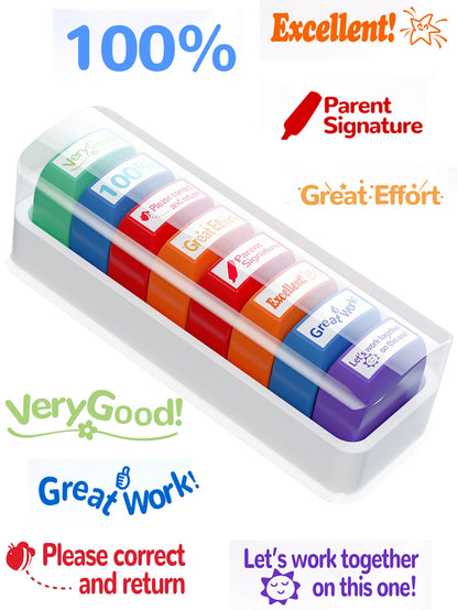 Self-Inking Teacher Stamp Set