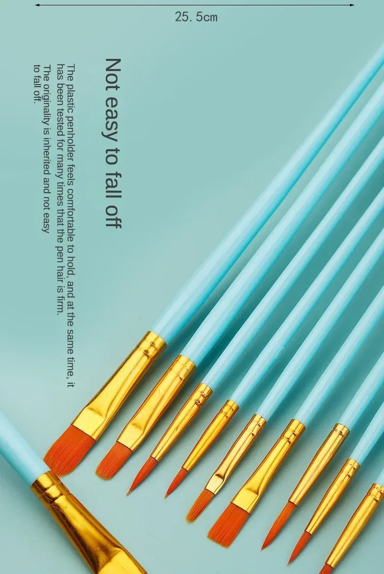 Multi-Purpose Artist Paint Brush Set