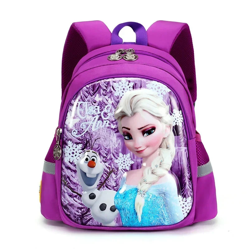 Disney Kindergarten Schoolbag Cartoon Elsa