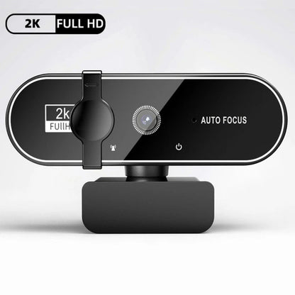 4K Autofocus USB Webcam with Microphone for PC