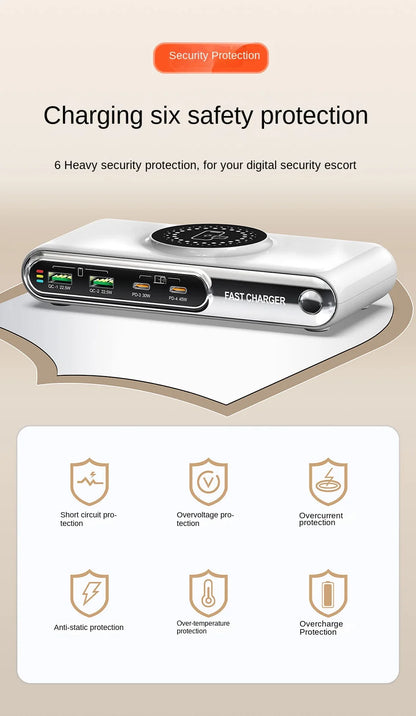 Deepartner 6-in-1 Fast Charging Station